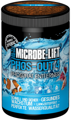 Microbe-​​Lift Phos-​Out 4 – Granulat Phosphat Entferner