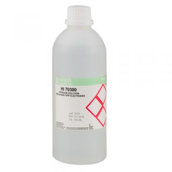 Aufbewahrungslösung für Elektroden, 500 ml-Flasche (HI70300L)