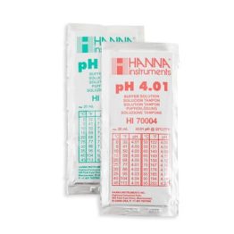 Pufferlösungen pH 4,01 und 7,01, je 5 Beutel à 20 ml