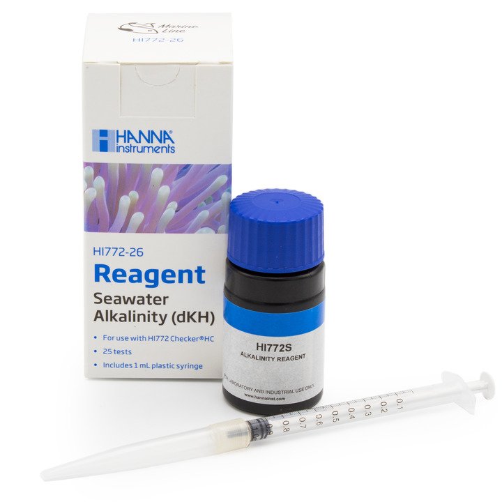 Reagenzien für HI772 Alkalinität/MW dKH 25 Tests (HI772-26)