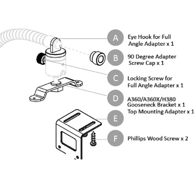 Kessil Replacement Mounting Adapter